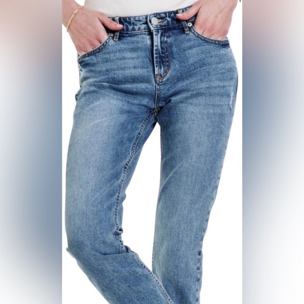 DEAR John Blaire High RiseStraight Jeans SZ 27 in color Tahoe.